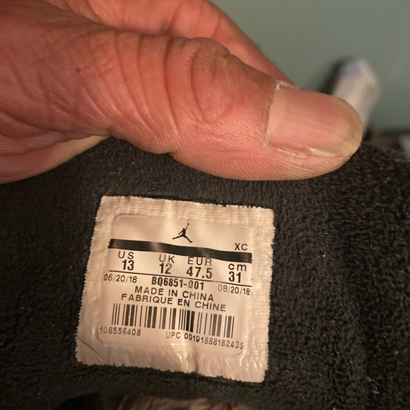 Jordan 12 Winterized Men’s Size 13 - Picture 5 of 7